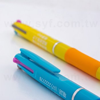 多色廣告筆-三色筆芯4款彩色筆桿可選-可客製化印刷LOGO_5
